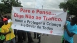 Marcha contra tráfico de seres humanos