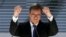 FILE - Serbian President Aleksandar Vucic gestures during a rally in the northern, Serb-dominated part of Mitrovica, Kosovo, Sept. 9, 2018. 