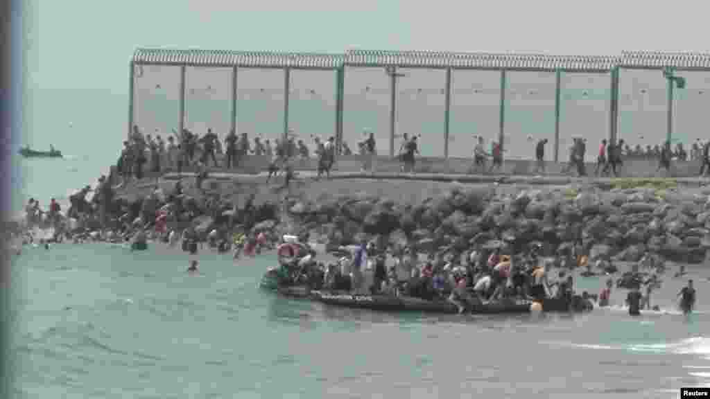 MIGRATION-EUROPE/SPAIN-CEUTA