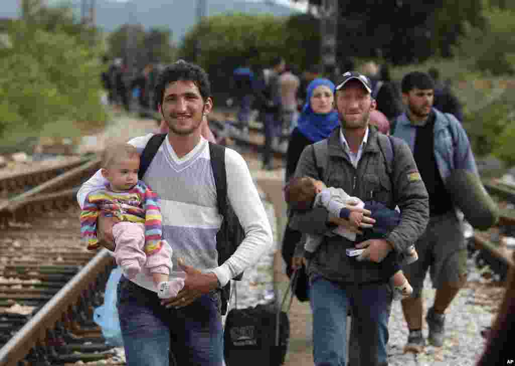 Macedonia Migrants