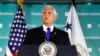 Vice President Mike Pence speaks, Oct. 4, 2018, at the Hudson Institute in Washington. 
