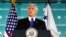 Vice President Mike Pence speaks, Oct. 4, 2018, at the Hudson Institute in Washington. 