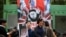 Park Sang-hak, a North Korean defector and leader of an anti-North Korea civic group, speaks as he prepares to release balloons containing leaflets denouncing North Korean leader Kim Jong Un, near the demilitarized zone in Paju, June, 16, 2020.