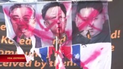 Biểu tình chống đối, ủng hộ hội nghị Trump-Kim ở Hàn Quốc