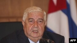 Bộ trưởng Ngoại giao Syria Walid al-Moallem