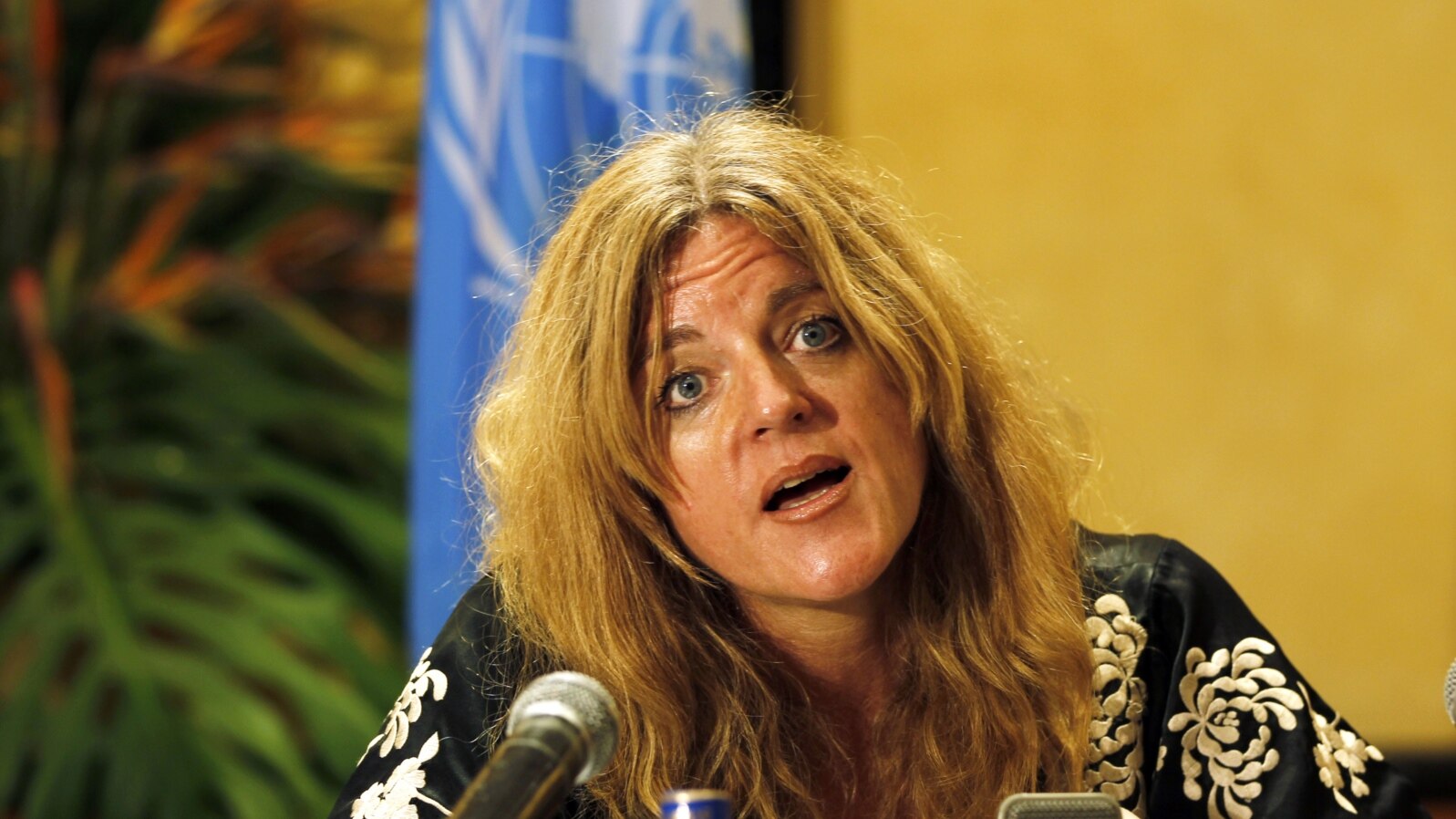 United Nations Mission in the Republic of South Sudan (UNMISS) Special Representative to Secretary-General (SRSG) Hilde Johnson, March 6, 2012. 