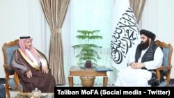 Taliban foreign minister meeting Saudi Arabia ambassador 