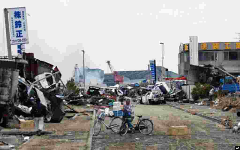 Sendai, Japan, March 14, 2011