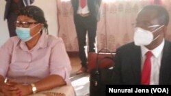 Thokozani Khupe and Secretary General Douglas Mwonzora