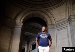 Italian-Ivorian activist, trade unionist and newly elected member of Parliament Aboubakar Soumahoro, looks on during an interview with Reuters, days before the possible swearing in of the government headed by leader of Brothers of Italy Giorgia Meloni in Rome, Italy on October 5, 2022. (REUTERS/Yara Nardi)