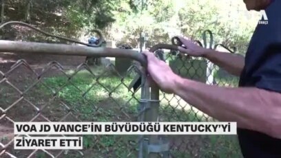  VOA, JD Vance’in büyüdüğü Kentucky'i ziyaret etti