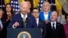 FILE - President Joe Biden speaks during an event marking the 12th anniversary of the Deferred Action of Childhood Arrivals program, in the East Room of the White House, June 18, 2024, in Washington. 