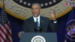 "Biz Bacardıq!" - Barak Obama xalqa sonuncu dəfə müraciət etdi