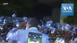 Bain de foule pour le président Patrice Talon, réélu au premier tour