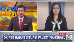 Laporan Langsung VOA untuk Metro TV: DK PBB Bahas Situasi Palestina-Israel