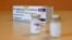 TƯ LIỆU: Những lọ vaccine ngừa COVID-19 của hãng AstraZeneca tại bệnh viện Đào Viên ở thành phố Đào Viện, Đài Loan, ngày 12 tháng 4, 2021.