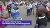 VOA60 Africa - Supporters of President Uhuru Kenyatta held protests against the Kenyan judiciary