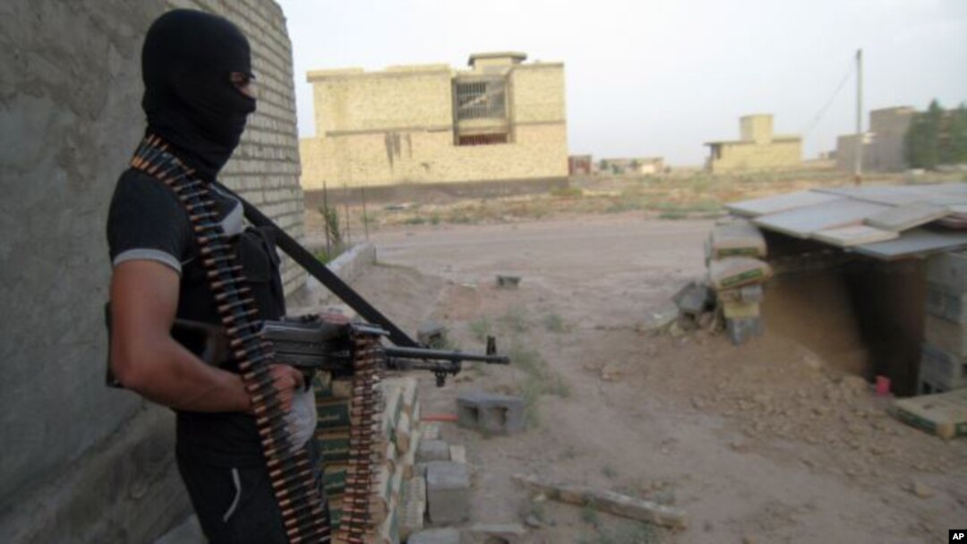 Umusrwanyi mu baterekwa Reta ya Iraki, mu gisagara ca Fallujah 