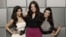 FILE - Stars of the reality show "Keeping Up with the Kardashians," Khloe Kardashian, center, Kim Kardashian, left, and Kourtney Kardashian, pose for a photo in Los Angeles, March 26, 2009. 