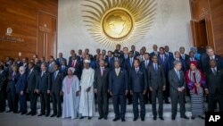 Shugabannin Afrika a taron AU da suka yi a hedkwatarsu dake Addis Ababa kasar Habasha