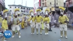 Le carnaval Fanti dans les rues de Lagos