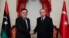 터키 에르도안, 리비아 알사라즈 총리와 회담