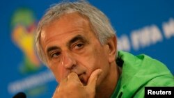 Vahid Halilhodzic à Porte Alegre le 29 juin 2014.