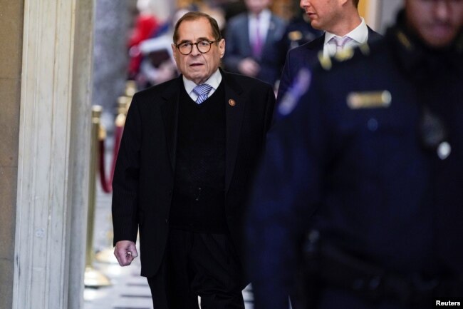 El demócrata Jerry Nadler, es uno de los gestores del juicio político que destitución del presidente Donald Trump.busca la