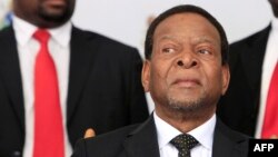 Le roi Zoulou Goodwill Zwelithini donne un discours à Durban, le 20 avril 2015.