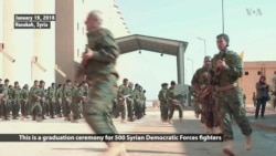 New Batch of US-backed Forces Graduate Border Protection Training in Northern Syria