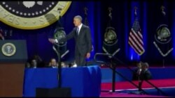 “Yes we did”: le discours d’adieu du président Obama (vidéo)