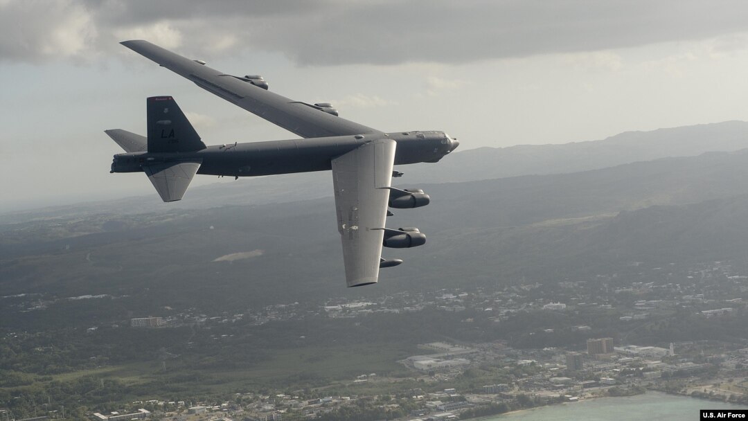 Oanh tạc cơ B-52H Stratofortress của Hoa Kỳ.