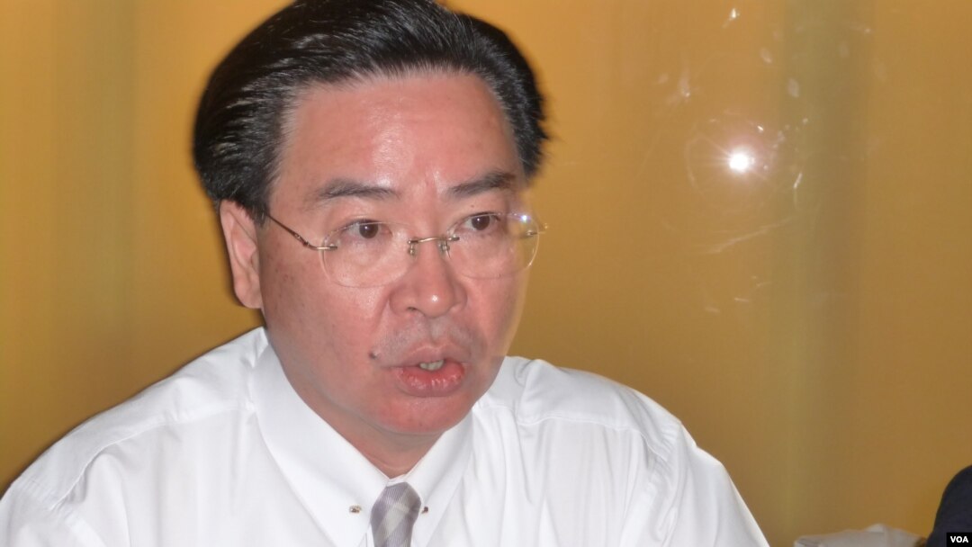 民進黨政策會執行長吳釗燮(美國之音張蓉湘) 