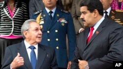 Raúl Castro se cuadró con Nicolás Maduro en su enfrentamiento contra EE.UU.