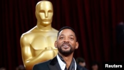 Aktor Will Smith tiba di acara Academy Awards di Hollywood, California. (Foto: Dok)