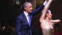 Los Obama se animan con el tango