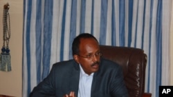 Newly appointed Somalia Prime Minister Mohamed Abdullahi Mohamed