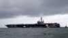 نیروی دریایی آمریکا از اجرای رزمایش توسط دو ناو هواپیمابر ایالات متحده در دریای جنوبی چین خبر داد