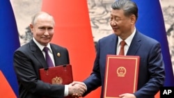 Susret Putina i Xija u Pekingu, 16. maj 2024.
