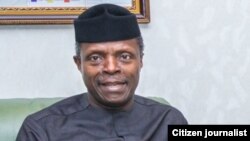 Mukaddashin Shugaban Kasa Farfasa Yemi Osinbajo wanda ya jagoranci kwamitin binciken