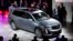 A three-row Cadillac XT6 crossover SUV is shown after being unveiled during media previews for the North American International Auto Show in Detroit, Sunday, Jan. 13, 2019.