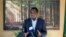 Le candidat présidentiel zambien du parti d'opposition United Party for National Development (UPND) Hakainde Hichilema donne une conférence de presse à sa résidence, à Lusaka, le 11 août 2021.