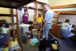 Kamar asrama kampus University of Iowa di Iowa City, 16 Agustus 2010. (Foto: AP)