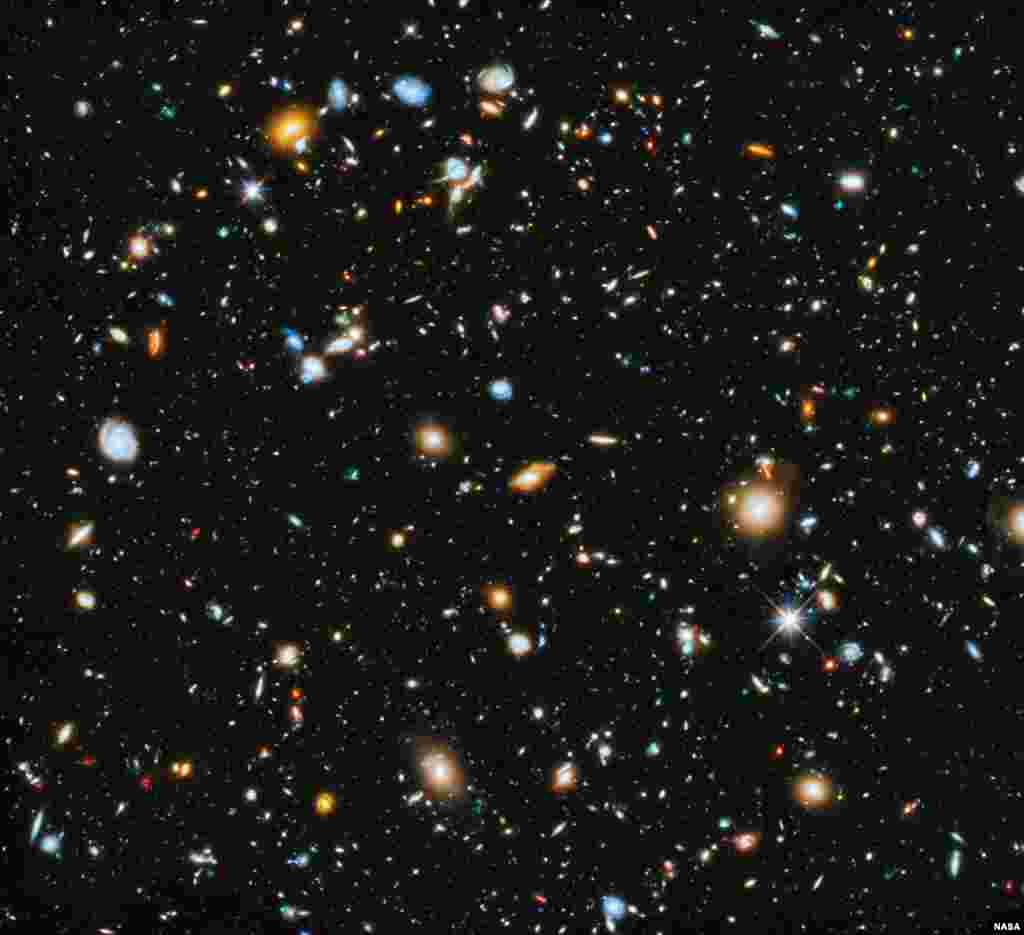 Astronomers using NASA&#39;s Hubble Space Telescope assemble a comprehensive picture of the evolving universe &ndash; among the most colorful deep space images ever captured by the 24-year-old telescope. Researchers say the image, in new study called the Ultraviolet Coverage of the Hubble Ultra Deep Field, provides the missing link in star formation.