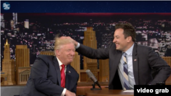Imagen tomado del video de The Tonight Show de la cadena NBC.