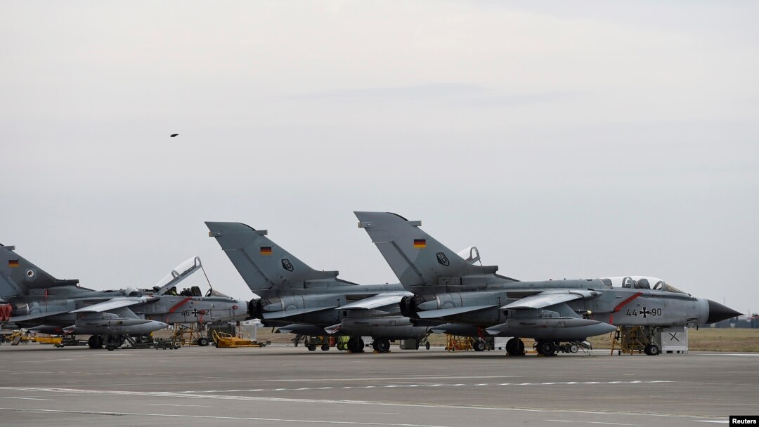 Pesawat jet tempur Tornado milik Angkatan Udara Jerman di Pangkalan Udara Incirlik, Turki (Foto: dok).
