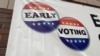 USA, Maryland, early voting