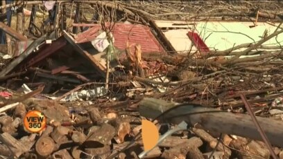 امریکہ میں طوفانی بگولے، ہنستے بستے گھر ملبے کا ڈھیر بن گئے