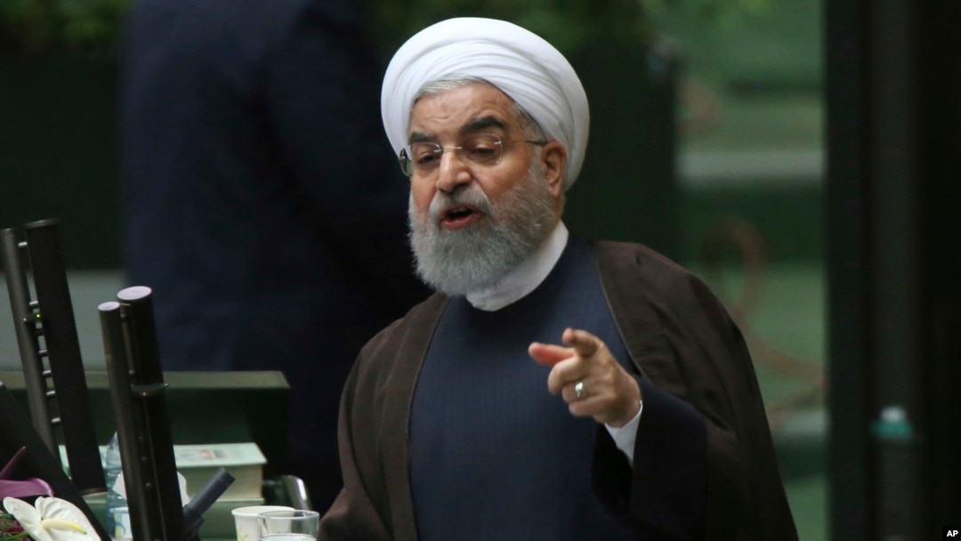 Tổng thống Iran Hassan Rouhani.