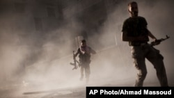 Pertempuran di Aleppo, Suriah, 7 September. (Foto: AP)